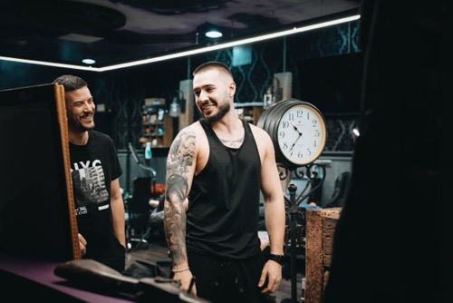 Vivid Ink tattoo artist portrait