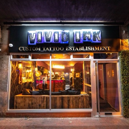 Vivid Ink Lichfield tattoo studio